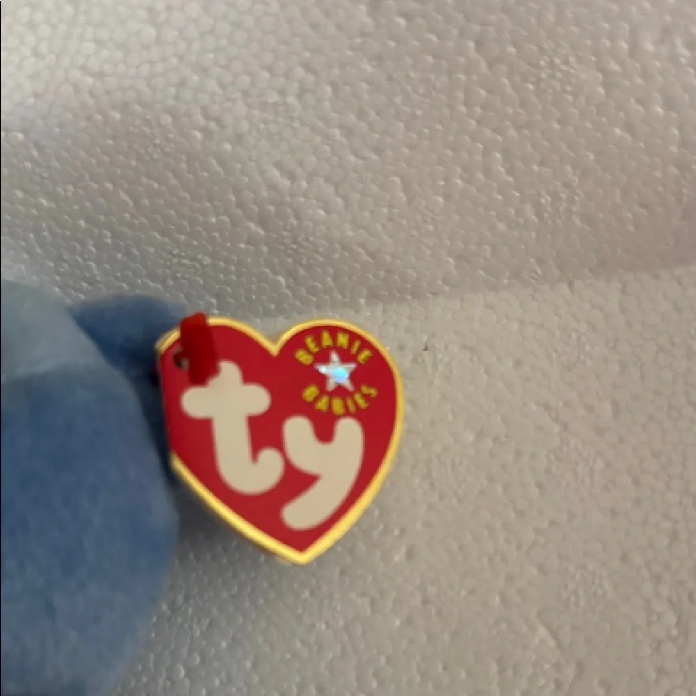 Ty Blue Teddy BearAmerican Flag - Picture 3 of 8